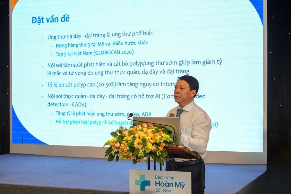 TS-BS Hồ Đăng Quý Dũng, Chủ tịch Liên chi hội Nội soi Tiêu hóa Việt Nam phát biểu tại hội nghị