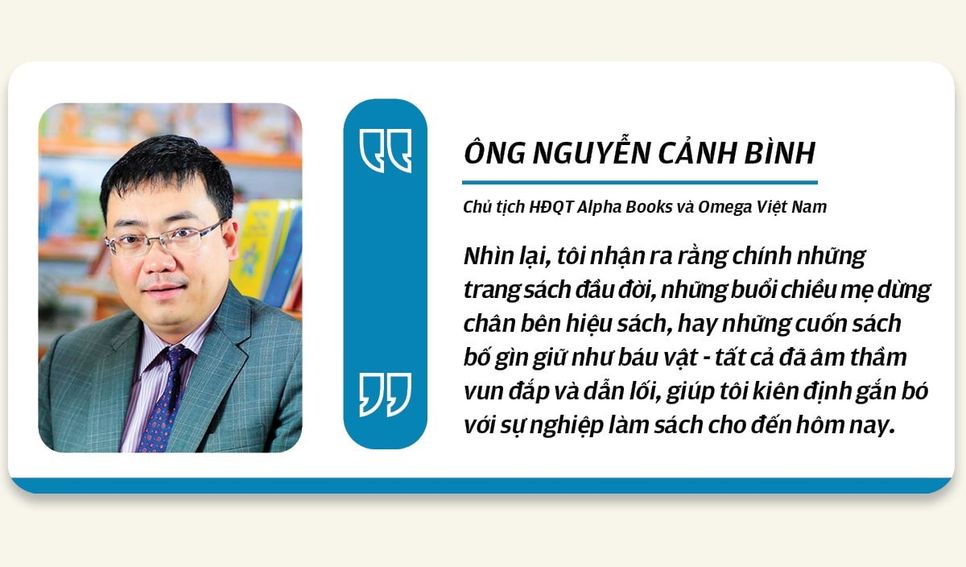 Ông Nguyễn Cảnh Bình - Chủ tịch HĐQT Alpha Books và Omega Việt Nam: Yêu sách, trọng tri thức là cội rễ cho phát triển bền vững Ông Nguyễn Cảnh Bình - Chủ tịch HĐQT Alpha Books và Omega Việt Nam: Yêu sách, trọng tri thức là cội rễ cho phát triển bền vững
