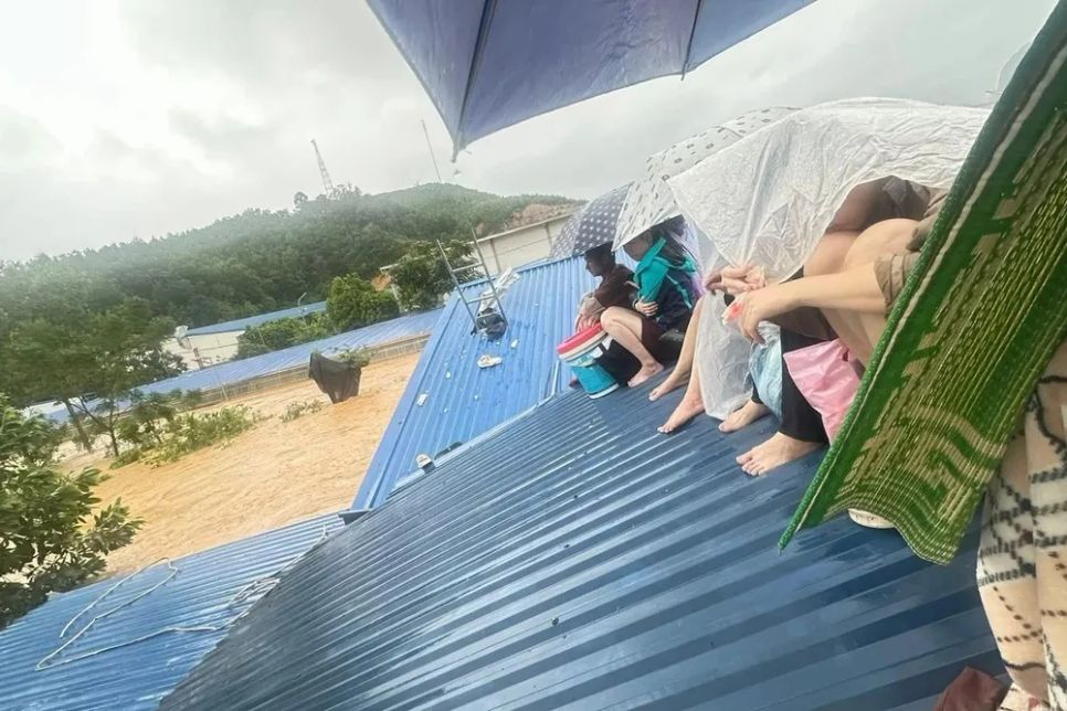 Lũ lịch sử ở Thái Nguyên