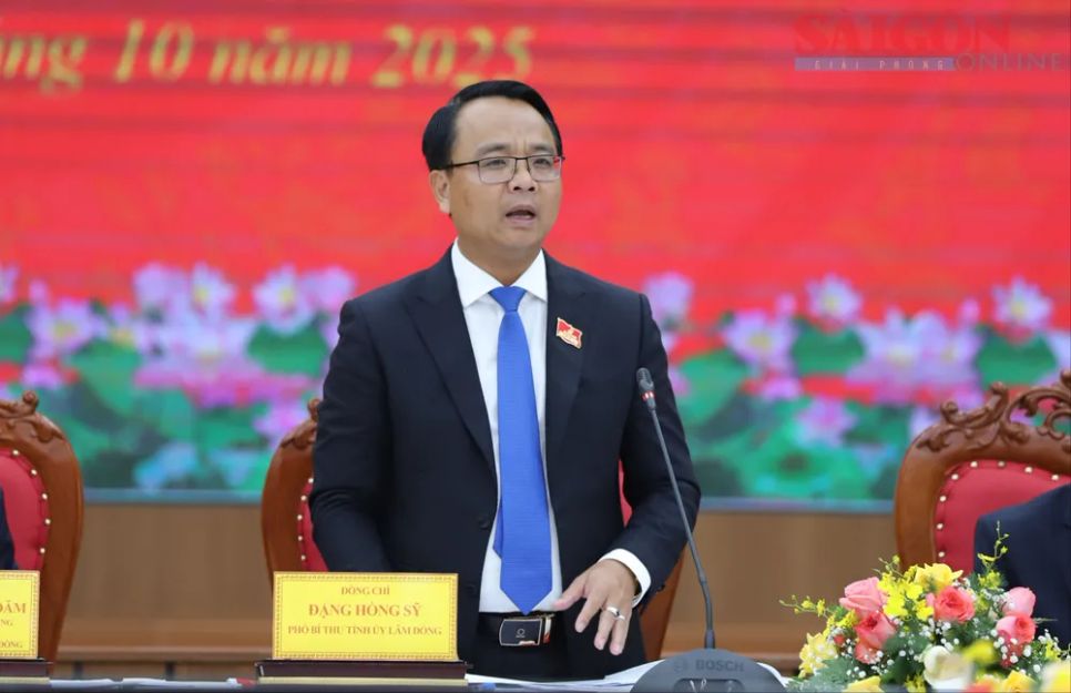 Ông Đặng Hồng Sỹ, Phó Bí thư Tỉnh ủy tỉnh Lâm Đồng. Ảnh: ĐOÀN KIÊN