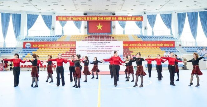 Các hoạt động TDTT diễn ra sôi nổi tại Hội thao chào mừng Đại hội đại biểu Đảng bộ TP.HCM lần thứ I, nhiệm kỳ 2025 - 2030