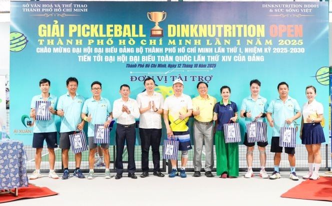 Giải Pickleball TPHCM Mở rộng 2025 với hơn 200 VĐV tham gia tranh tài