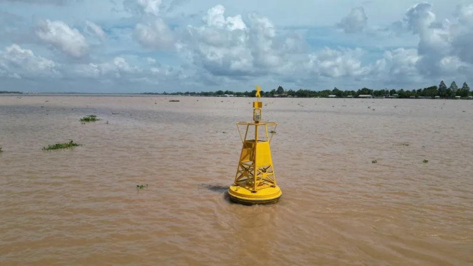 <i>Dự án cầu Đình Khao bắc qua sông Cổ Chiên dự kiến sẽ khởi công vào cuối năm nay</i>