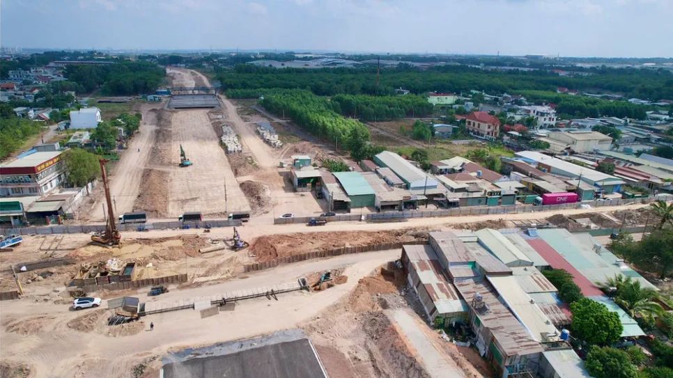 Cao tốc Biên Hòa - Vũng Tàu đoạn qua huyện Long Thành trước đây Cao tốc Biên Hòa - Vũng Tàu đoạn qua huyện Long Thành trước đây