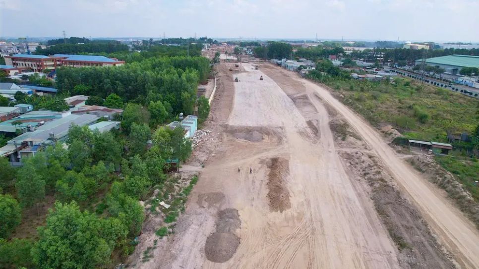 Cao tốc Biên Hòa - Vũng Tàu đoạn qua huyện Long Thành trước đây Cao tốc Biên Hòa - Vũng Tàu đoạn qua huyện Long Thành trước đây