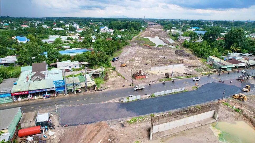 Cao tốc Biên Hòa - Vũng Tàu thành phần 1 thi công ì ạch Cao tốc Biên Hòa - Vũng Tàu thành phần 1 thi công ì ạch