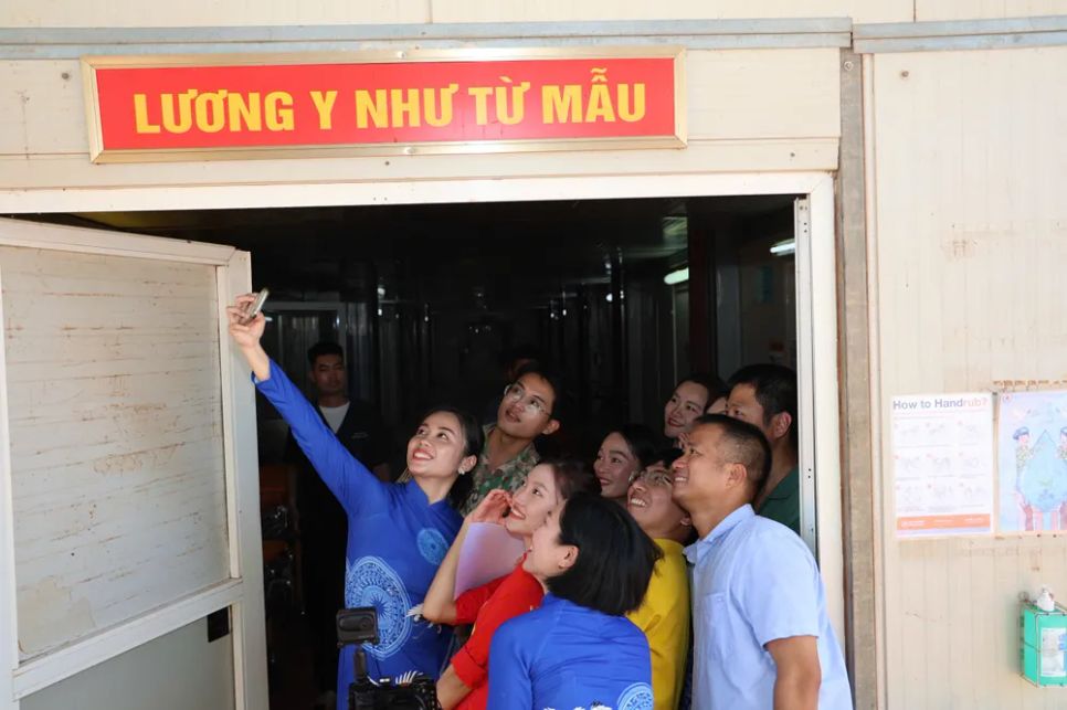 Lan tỏa giá trị hòa bình và nhân ái giữa lòng châu Phi Lan tỏa giá trị hòa bình và nhân ái giữa lòng châu Phi