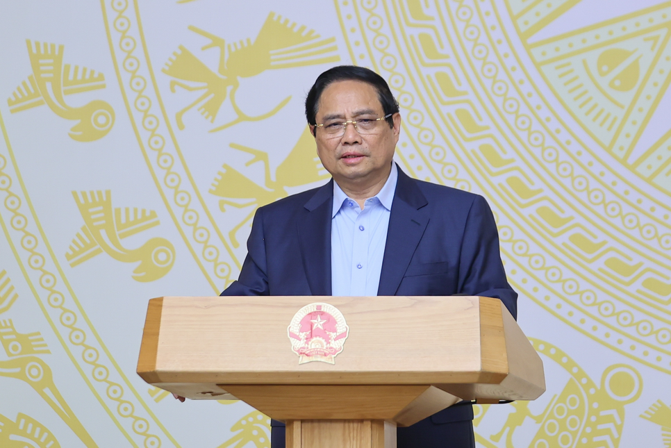 Thủ tướng Phạm Minh Chính. Ảnh: VGP Thủ tướng Phạm Minh Chính. Ảnh: VGP