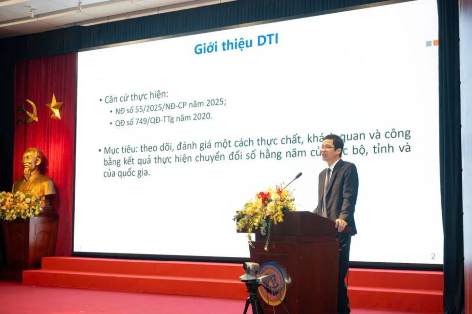 Bộ KH-CN công bố chỉ số DTI 2024 tại sự kiện Bộ KH-CN công bố chỉ số DTI 2024 tại sự kiện