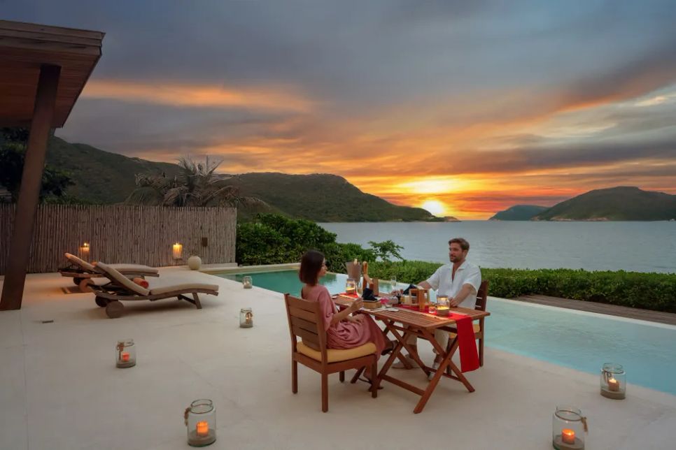 Ở bất kỳ nơi đâu của S ix Senses Côn Đảo, du khách đều có thể tìm cho mình một khoảng trời riêng tư, yên tĩnh. Ảnh: SIX SENSES Ở bất kỳ nơi đâu của S ix Senses Côn Đảo, du khách đều có thể tìm cho mình một khoảng trời riêng tư, yên tĩnh. Ảnh: SIX SENSES