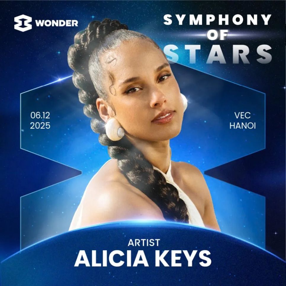 Alicia Keys, aespa, Dimash cùng dàn sao Việt “đổ bộ” 8Wonder Winter 2025 Alicia Keys, aespa, Dimash cùng dàn sao Việt “đổ bộ” 8Wonder Winter 2025