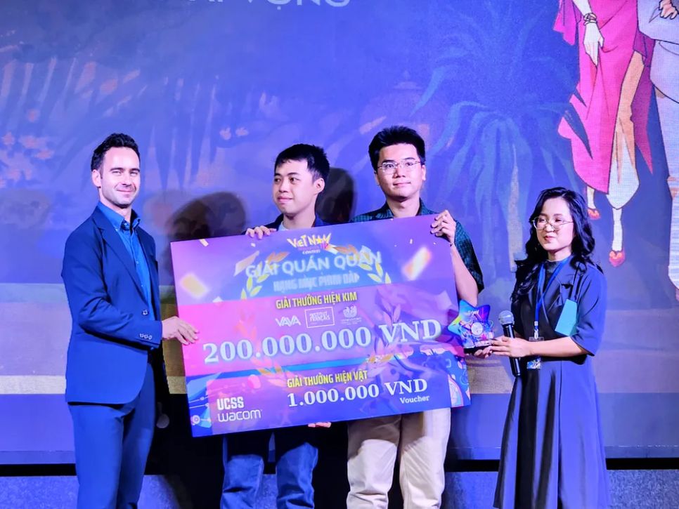 <i>Đông Dương ai vọng (Indochinoir) nhận giải cao nhất hạng mục phim truyện điện ảnh</i>