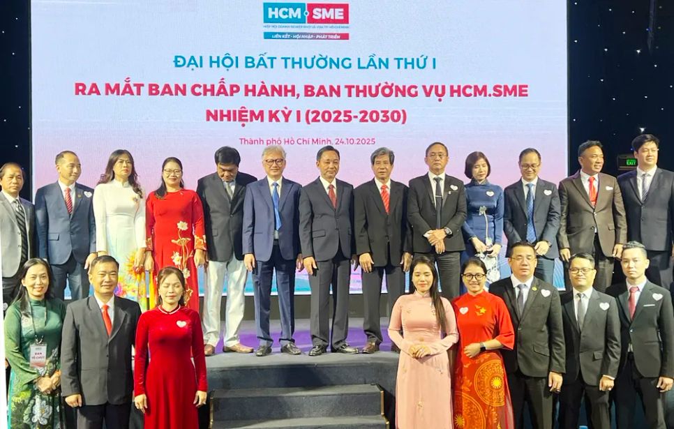 Các thành viên HCM-SME. Ảnh: LÊ VĂN HỶ Các thành viên HCM-SME. Ảnh: LÊ VĂN HỶ