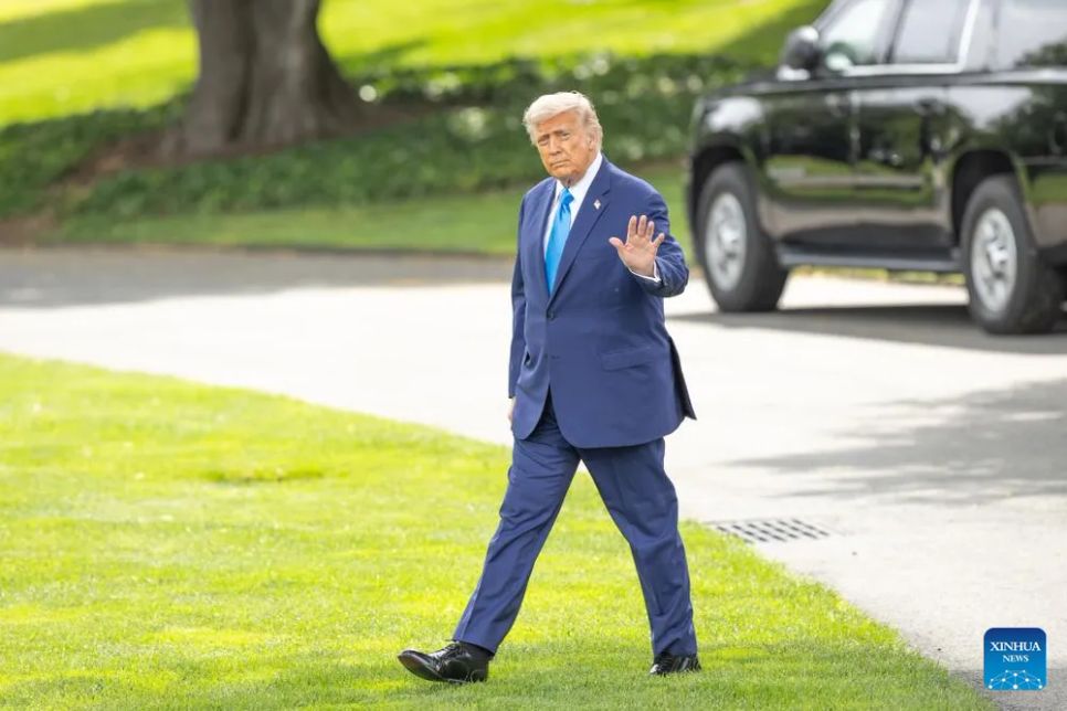 Tổng thống Mỹ Donald Trump. Ảnh: XINHUA Tổng thống Mỹ Donald Trump. Ảnh: XINHUA