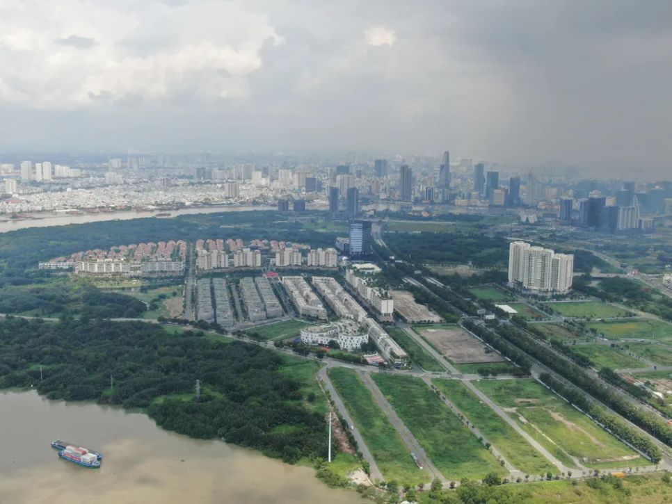 Khu đất tại khu đô thị Thủ Thiêm, TPHCM (ảnh minh họa). Ảnh: HOÀNG HÙNG Khu đất tại khu đô thị Thủ Thiêm, TPHCM (ảnh minh họa). Ảnh: HOÀNG HÙNG