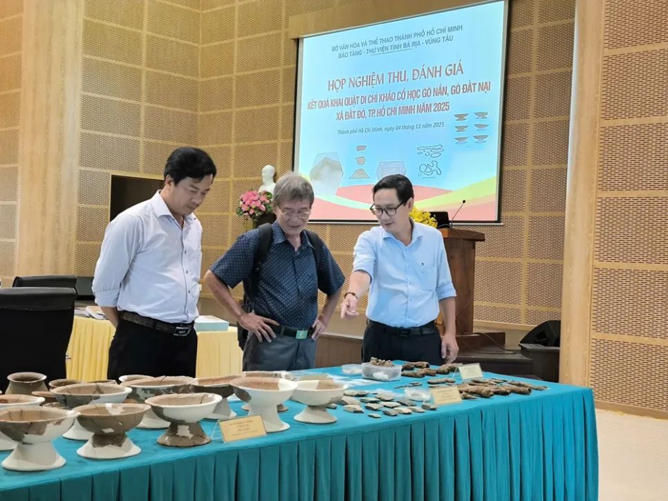 Các chuyên gia khảo cổ khẳng định di vật có giá trị khảo cổ và lịch sử cao