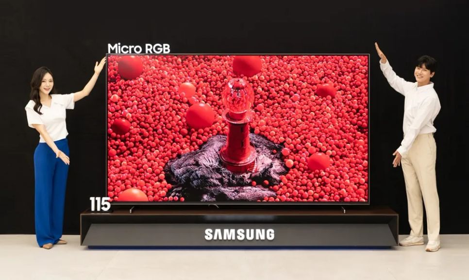 Mẫu TV Micro RGB của Samsung Mẫu TV Micro RGB của Samsung
