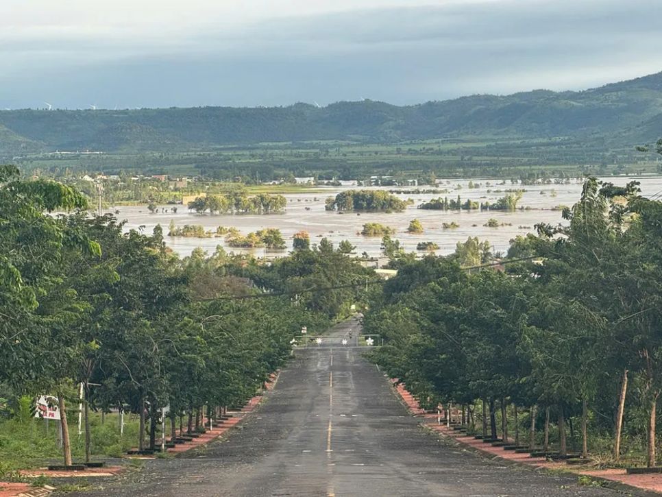 Gia Lai: Hàng trăm nhà dân bị ngập sâu do ảnh hưởng của bão