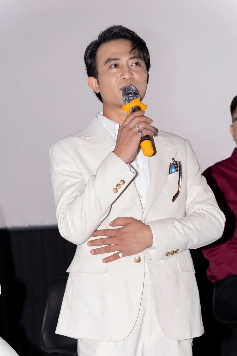 <i>Doãn Quốc Đam hào hứng vì được đóng đúng thể loại hành động yêu thích. Ảnh: ĐPCC</i>