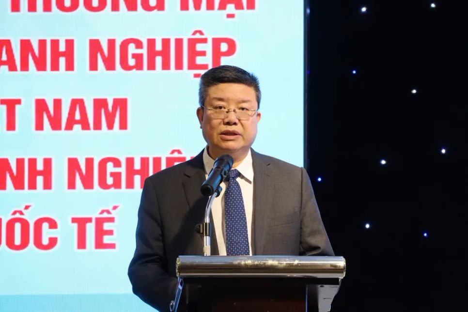 Ông Lê Thanh Hòa phát biểu tại diễn đàn chiều 12-11