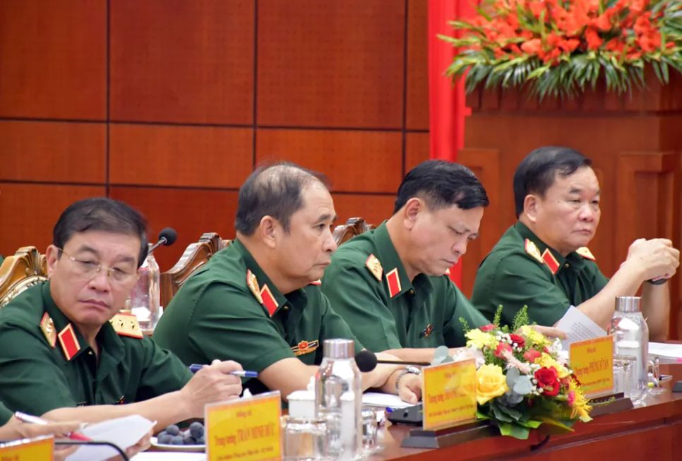 Lãnh đạo Bộ Quốc phòng tham dự buổi làm việc