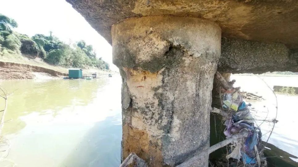 Phú Thọ thuê kiểm định, đánh giá tổng thể hư hỏng cầu sông Lô