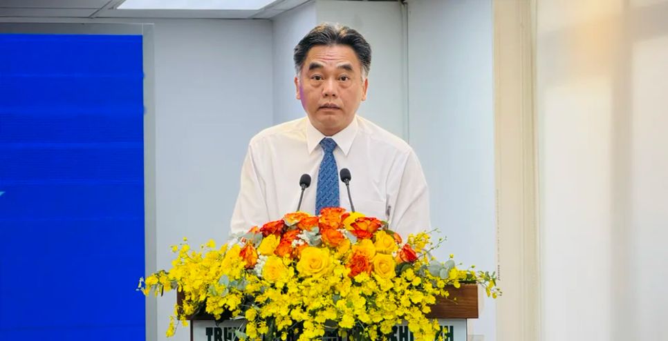 Ông Nguyễn Lộc Hà, Phó chủ tịch UBND TPHCM phát biểu tại chương trình. Ảnh: ĐÌNH DƯ