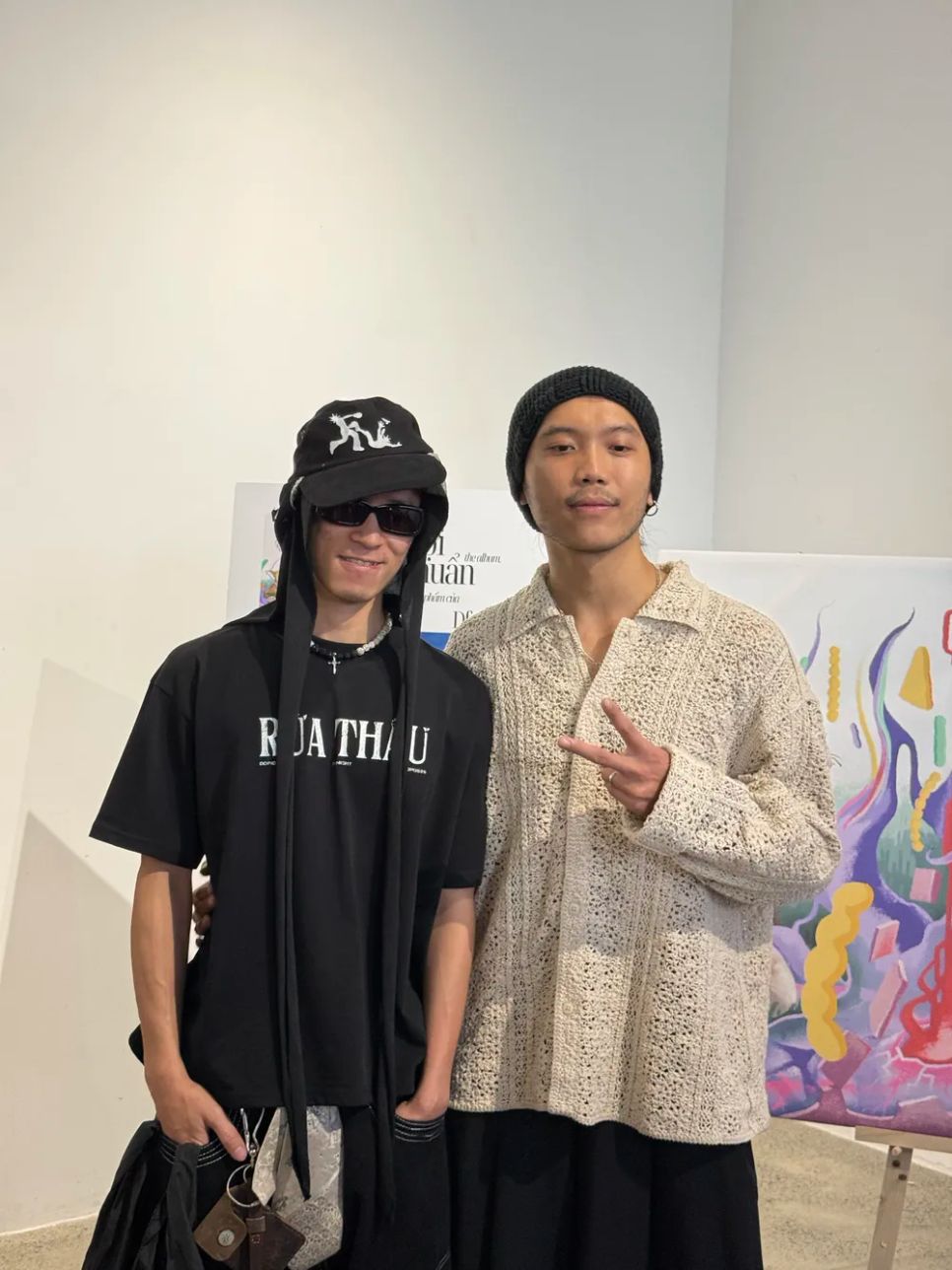 Hai rapper Dfoxie37 và 7dnight Hai rapper Dfoxie37 và 7dnight