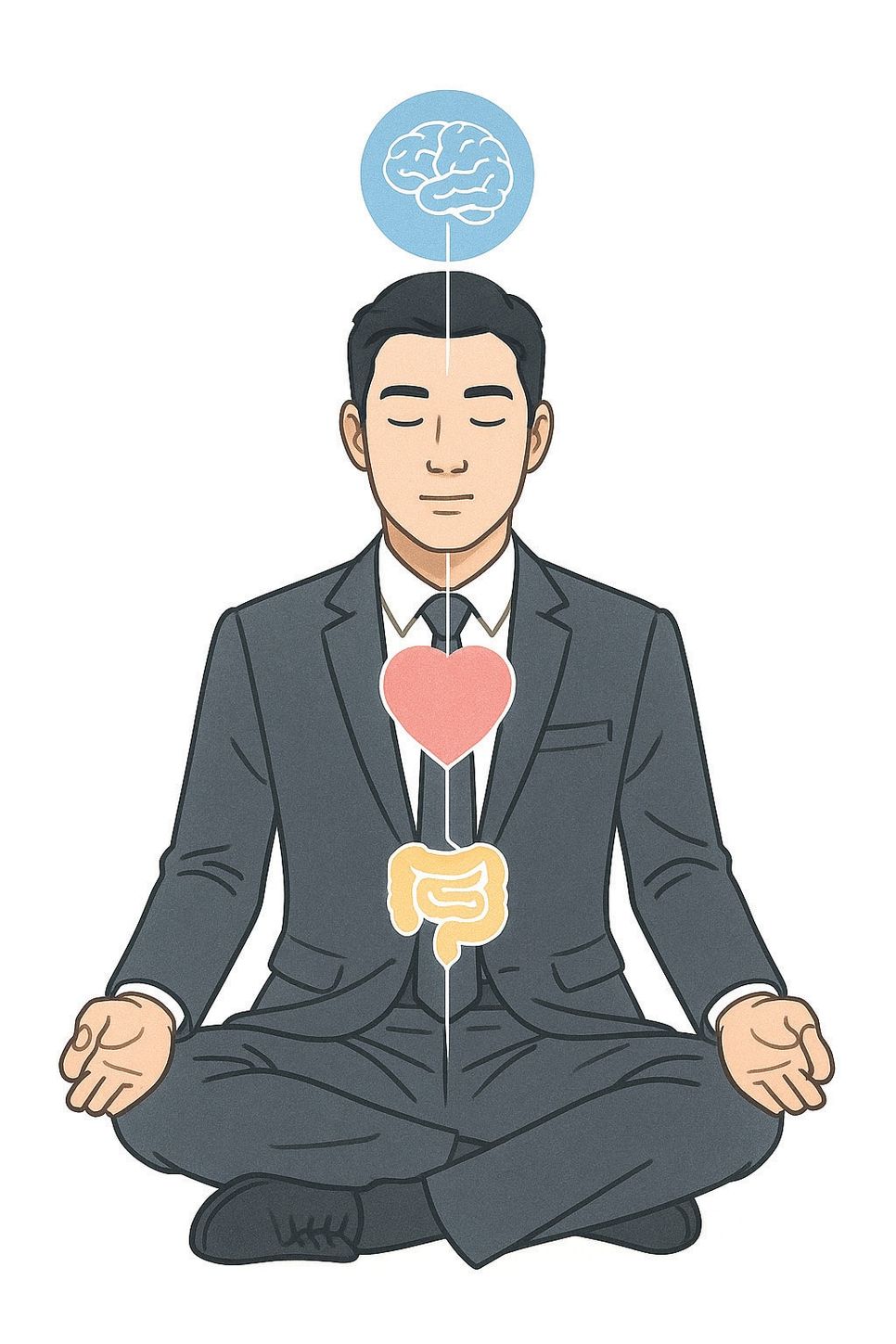 Não - Tim - Ruột - Bộ ba trí tuệ của doanh nhân hiện đại.