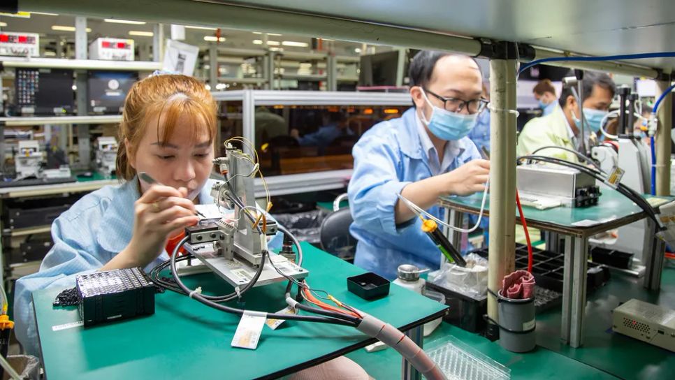 Nhiều doanh nghiệp lớn về công nghệ trong nước và quốc tế đặt trụ sở sản xuất tại SHTP. Ảnh: HOÀNG HÙNG Nhiều doanh nghiệp lớn về công nghệ trong nước và quốc tế đặt trụ sở sản xuất tại SHTP. Ảnh: HOÀNG HÙNG