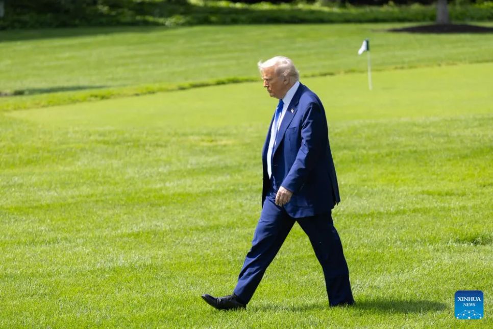 Tổng thống Mỹ Donald Trump. Ảnh: XINHUA Tổng thống Mỹ Donald Trump. Ảnh: XINHUA