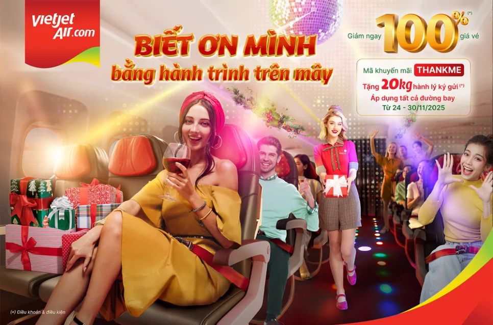 Vietjet khởi động chương trình ưu đãi lớn nhất năm
