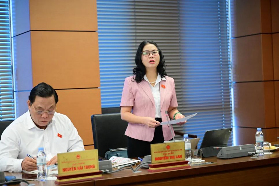 ĐB Nguyễn Thị Lan. Ảnh: ĐỖ TRUNG