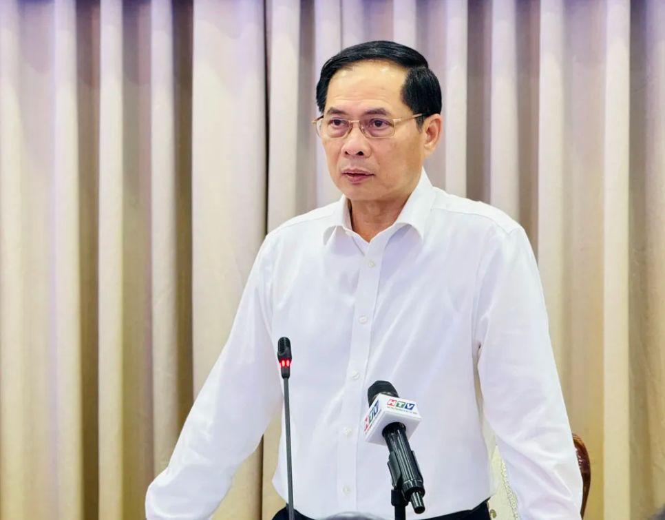 Phó Thủ tướng Bùi Thanh Sơn phát biểu chỉ đạo tại cuộc họp. Ảnh: Đình Dư