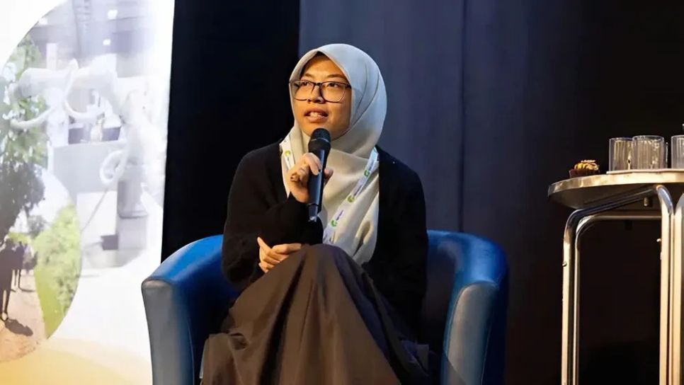 Tiến sĩ Nadia Radzman cho rằng VinFuture lan tỏa tinh thần đổi mới vì con người, mang lợi ích thiết thực của khoa học tới những cộng đồng cần được chú ý nhất. Ảnh: <span style=