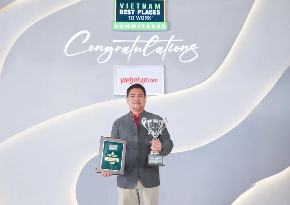 Vietjet được vinh danh 'Nơi làm việc tốt nhất Việt Nam 2025'