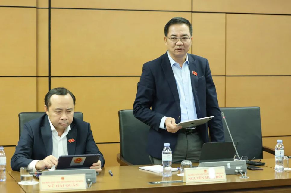 ĐB Nguyễn Minh Đức (TPHCM). Ảnh: QUANG PHÚC