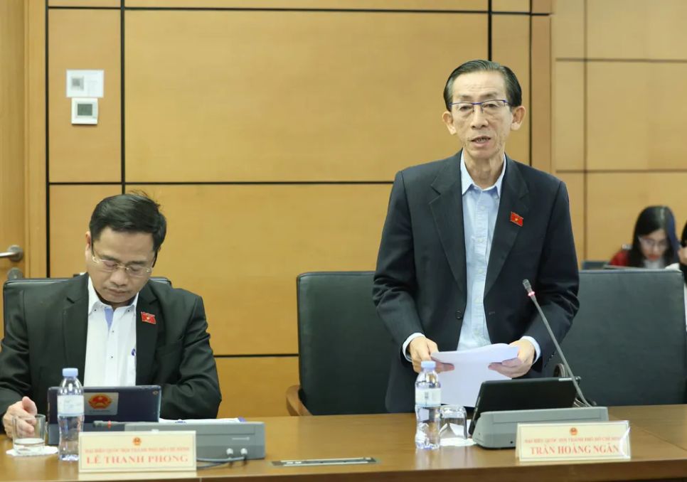 ĐB Trần Hoàng Ngân (TPHCM). Ảnh: QUANG PHÚC