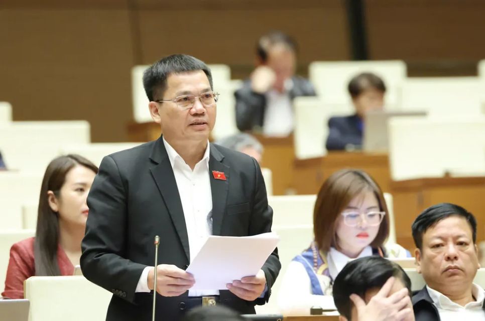 Đại biểu Dương Khắc Mai (Lâm Đồng). Ảnh: QUANG PHÚC Đại biểu Dương Khắc Mai (Lâm Đồng). Ảnh: QUANG PHÚC