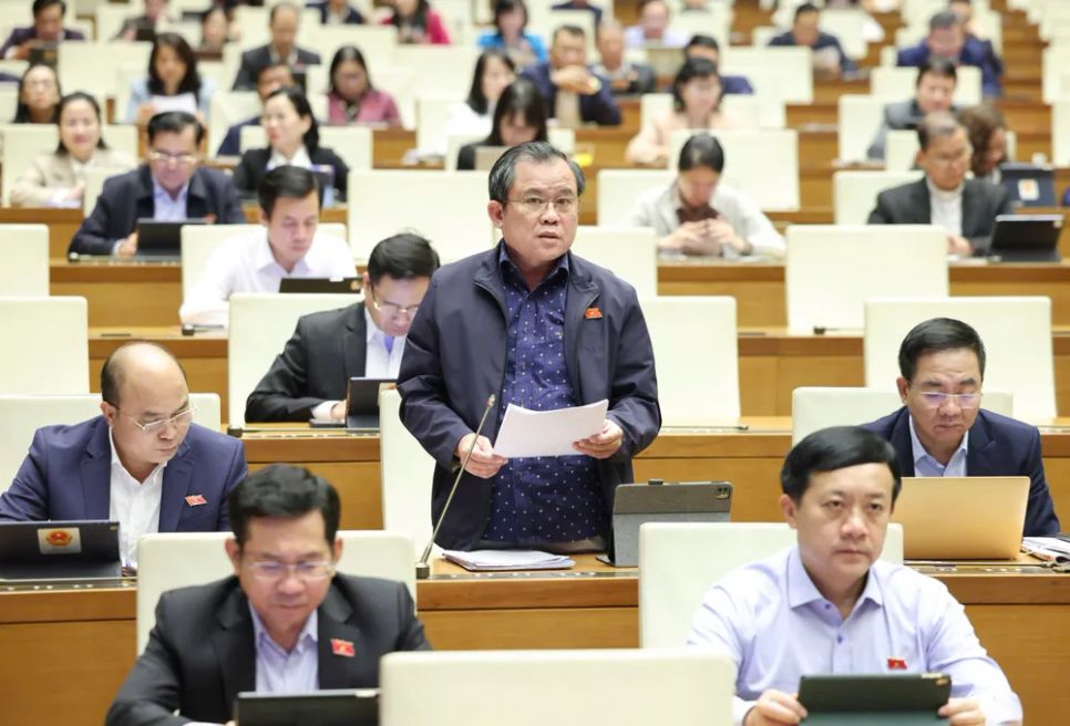 Đại biểu Nguyễn Tâm Hùng (TPHCM). Ảnh: QUANG PHÚC Đại biểu Nguyễn Tâm Hùng (TPHCM). Ảnh: QUANG PHÚC