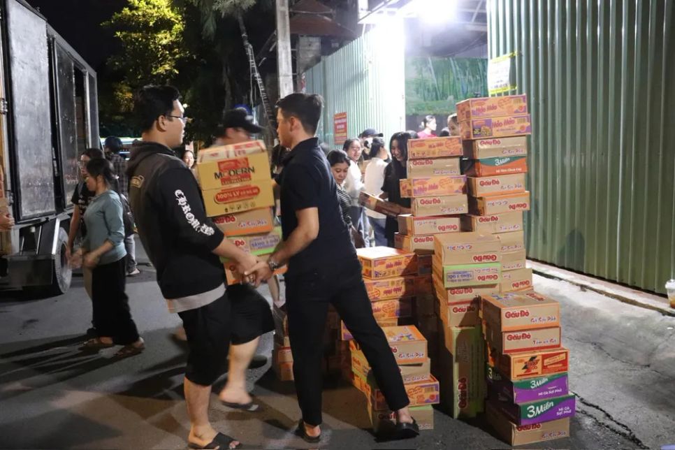 TPHCM: Những tấm lòng hướng về miền Trung ruột thịt 