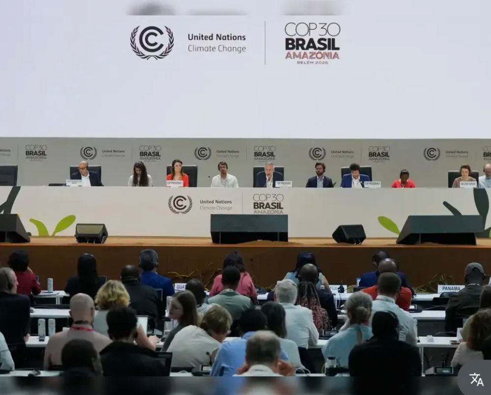 Hội nghị lần thứ 30 các bên tham gia Công ước khung của Liên hợp quốc về biến đổi khí hậu (COP30). Ảnh: PTI