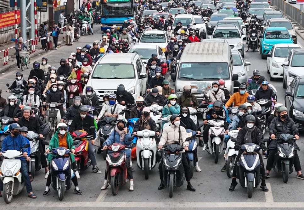 TP Hà Nội dự kiến cấm xe máy, ô tô chạy xăng, dầu lưu thông tại 9 phường ở trong vành đai 1 từ ngày 1-7-2026