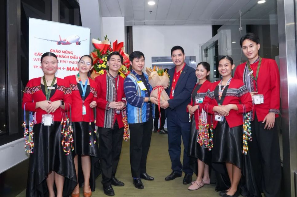 Vietjet khai trường đường nay thẳng TPHCM-Manila