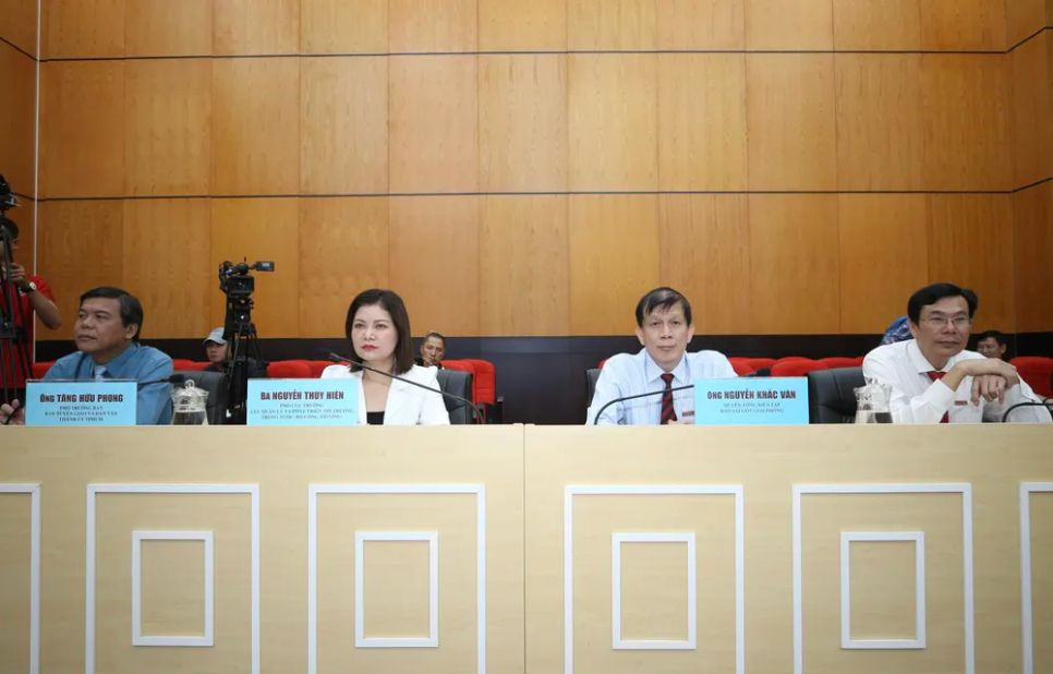 Các đại biểu tại chương trình. Ảnh: DŨNG PHƯƠNG Các đại biểu tại chương trình. Ảnh: DŨNG PHƯƠNG