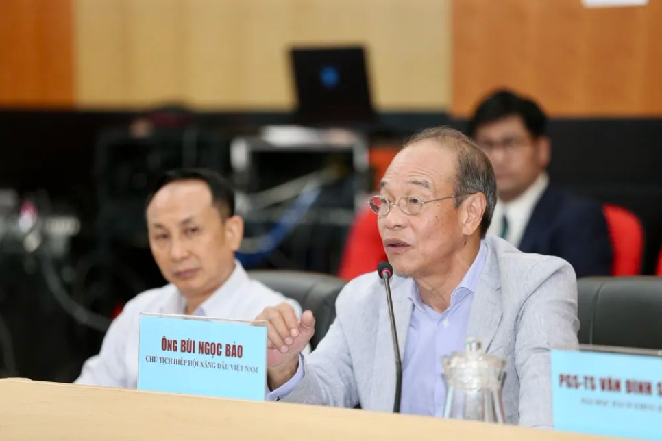 Ông Bùi Ngọc Bảo, Chủ tịch Hiệp hội Xăng dầu Việt Nam. Ảnh: DŨNG PHƯƠNG Ông Bùi Ngọc Bảo, Chủ tịch Hiệp hội Xăng dầu Việt Nam. Ảnh: DŨNG PHƯƠNG