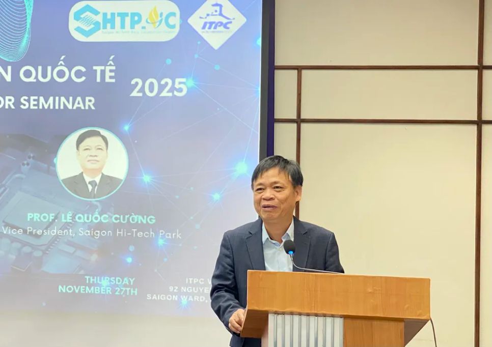 PGS. TS Lê Quốc Cường, Phó Trưởng ban SHTP, nhấn mạnh vai trò kết nối theo mô hình 3 nhà+ <br>