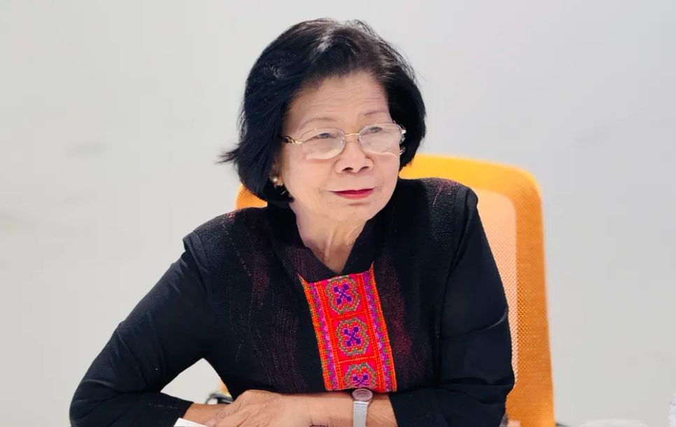 Bà Vũ Kim Hạnh, Chủ nhiệm Câu lạc bộ các doanh nghiệp dẫn đầu (LBC) chia sẻ. Ảnh: ĐÌNH DƯ