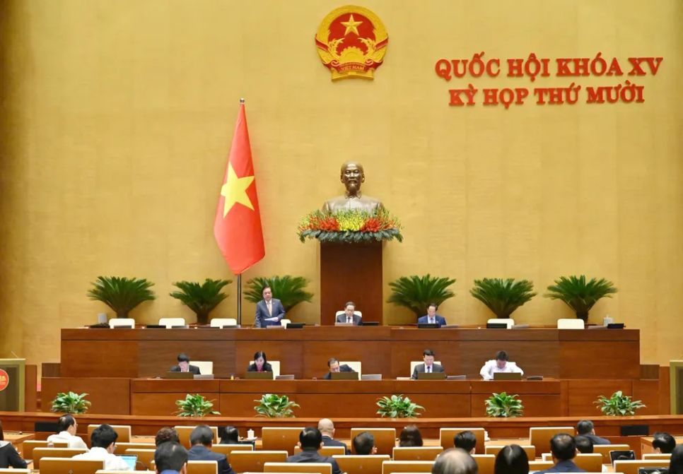 Quang cảnh Quốc hội chiều 27-11. Ảnh: QUANG PHÚC Quang cảnh Quốc hội chiều 27-11. Ảnh: QUANG PHÚC