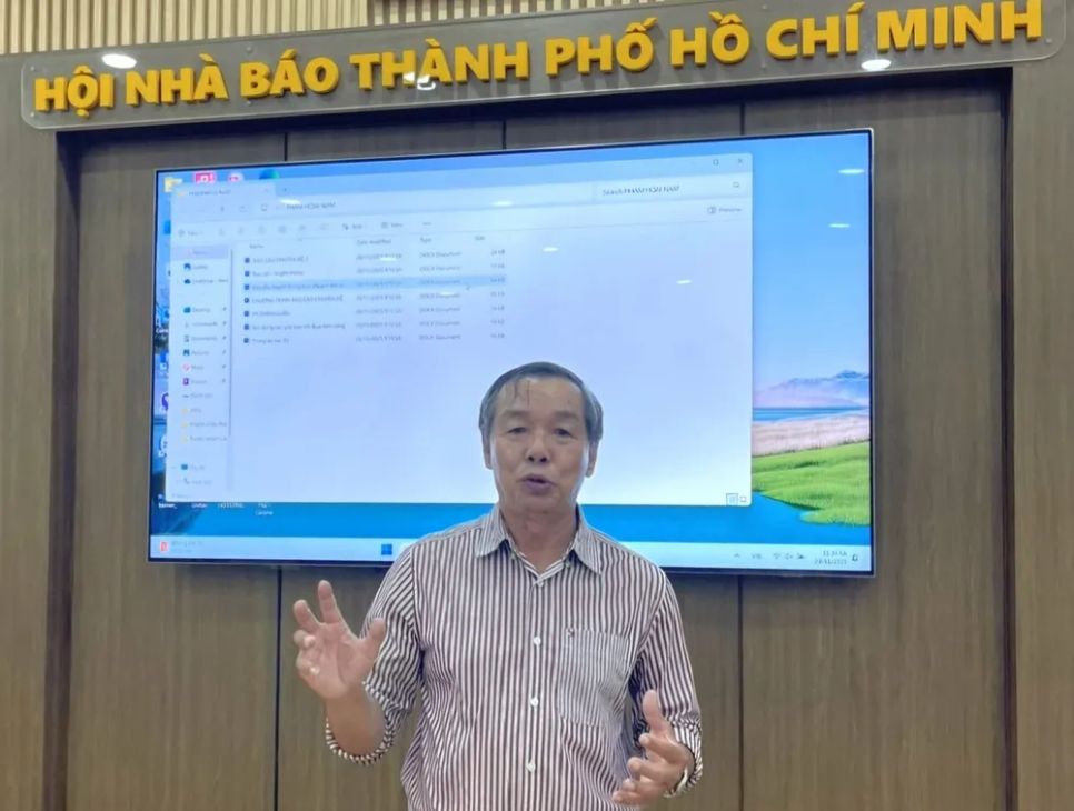 Nhà báo Phạm Hoài Nam, Báo SGGP giới thiệu kỹ năng thực hiện thể loại chính luận